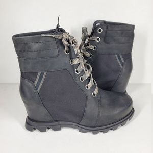 - New Sorel Lexie Wedge III Lace up Boots